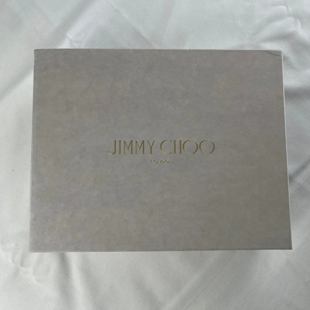 Jimmy Choo Athena‎ Black Leather Cork Wedge Platform Sandals Slides 37.5/US 7.5
